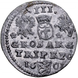 Zygmunt III 1587-1632, Imitacja, Trojak 1601.