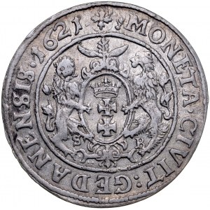 Zygmunt III 1587-1632, Ort 1621, Gdańsk.