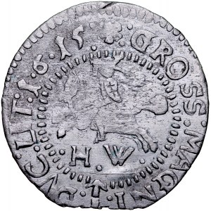 Zygmunt III 1587-1632, Grosz 1615, Wilno.