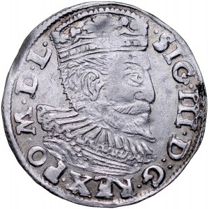 Zygmunt III 1587-1632, Trojak 1595, Poznań.