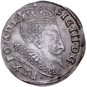 Zygmunt III 1587-1632, Trojak 1595, Wilno.