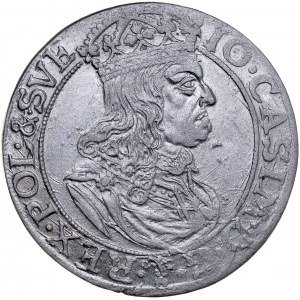Jan II Kazimierz 1649-1668, Szóstak 1660 TL-B, Kraków.