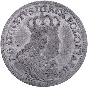 August III 1733-1763, Szóstak 1753 Sz., Lipsk.