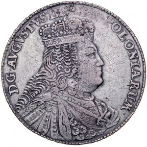 August III 1733-1763, Talar 1755, Lipsk.