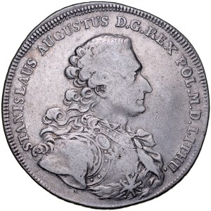 Stanisław August Poniatowski 1764-1795, Talar 1766, Warszawa.