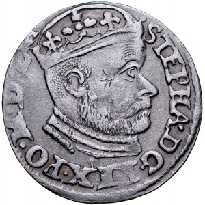 Stefan Batory 1576-1586, Trojak 1586, Olkusz.