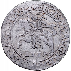 Zygmunt II August 1545-1572, Trojak szyderczy 1565, Wilno.