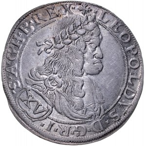 Austria, Leopold I 1657-1705, XV krajcarów 1664, Wiedeń.