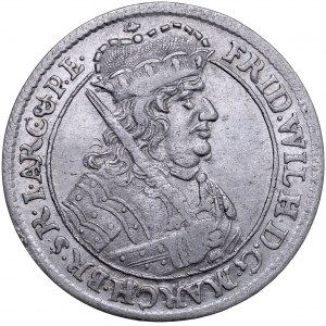 Prusy Książęce, Fryderyk Wilhelm 1641-1688, Ort 1680, Królewiec.