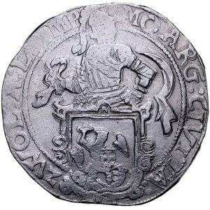Netherlands, Talar lewkowy Leeuwendaalder 1648, Zwolle