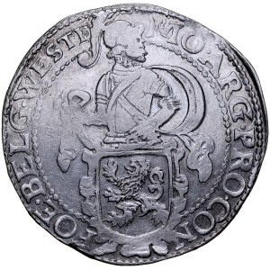 Netherlands, Talar lewkowy Leeuwendaalder 1622, West Frisia.