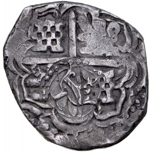 Spain, Filip III 1598-1621, 4 reales bez daty, Potosi, Kontrmarka L