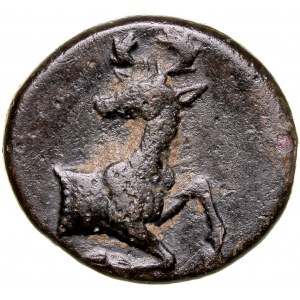 Greece, Ionia, Ephesos, Bronze Ae-12mm, 400-350 BC.