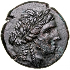 Greece, Ionia, Smyrna, Bronze Ae-21mm, 85-75 BC.