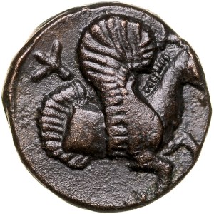 Greece, Mysia, Lampsakos, Bronze Ae-11mm, 350 BC.