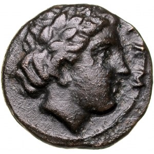 Greece, Mysia, Lampsakos, Bronze Ae-11mm, 350 BC.