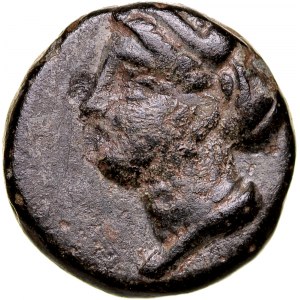 Greece, Ionia, Ephesos, Bronze Ae-12mm, 370-350 BC.
