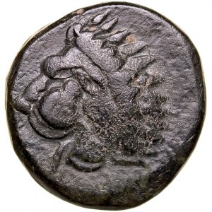 Greece, Ionia, Miletos, Bronze Ae-10mm, 400 BC.