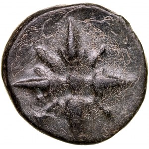 Greece, Ionia, Miletos, Bronze Ae-10mm, 400 BC.