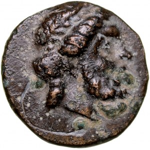 Greece, Caria, Myrina, Bronze Ae-12mm, 400 BC.