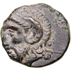 Greece, Troas, Thymbria, Bronze Ae-17mm, 400 BC.