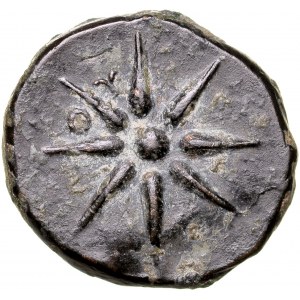 Greece, Troas, Thymbria, Bronze Ae-17mm, 400 BC.