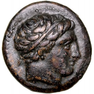 Greece, Macedonia, Philip II, Bronze Ae-19mm, 359-336 BC.