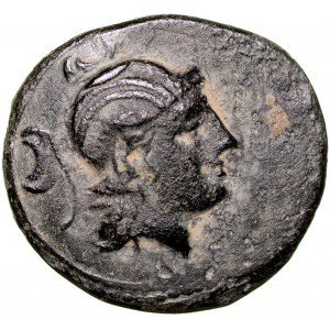 Greece, Macedonia, Kassandros, Bronze Ae-19mm, 316-297 BC.