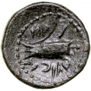 Greece, Phoenicia, Arados, Bronze Ae-17mm, 150-10 BC.