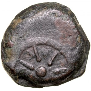 Greece, Judea, Alexander Jannaeus, Bronze Ae-17mm, 103-76 BC.