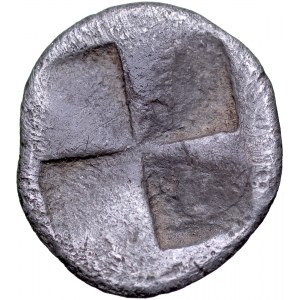 Greece, Aiolis, Kyme, Hemiobol, 480-450 BC.