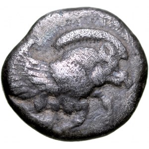 Greece, Ionia, Klazomenai, Trihemiobol, 500 BC.