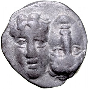 Greece, Moesia, Istros, Obol, 350 BC.