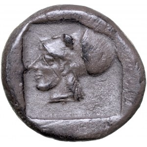 Greece, Mysia, Lampsakos, Drachm, 500-540 BC.