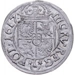 Zygmunt III 1587-1632, Trzykrucierzówka 1617, Kraków.