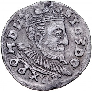 Zygmunt III 1587-1632, Trojak 1597, Lublin. R.