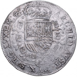 Spanish Netherlands, Patagon Talar 1634, Luxemburg, Filip IV, R.