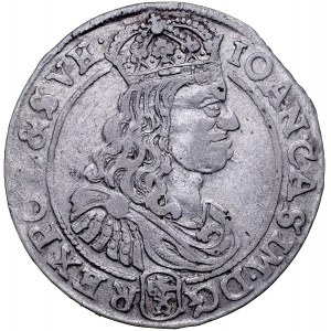 Jan II Kazimierz 1649-1668, Szóstak 1667 TL-B, Kraków.