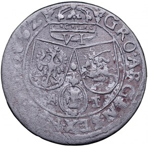 Jan II Kazimierz 1649-1668, Szóstak 1662 A-T, Kraków? Lwów?