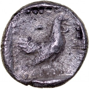 Greece, Aiolis, Lesbos, Methymna, Hemiobol, 500-460 BC.