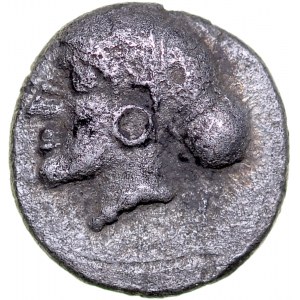 Greece, Aiolis, Lesbos, Methymna, Hemiobol, 500-460 BC.