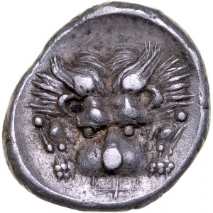 Greece, Caria, Hekatomnos, Satrap of Caria, Hemiobol, 392-377 BC.