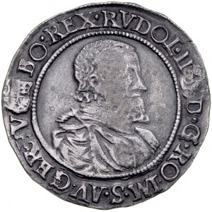 Hungary, Rudolf II 1576-1608, 1/4 talara 1591, Kremnica.