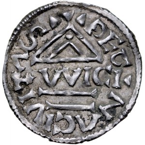 Germany, Heinrich IV 995-1002, Denar, Regensburg.