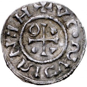 Germany, Heinrich IV 995-1002, Denar, Regensburg.