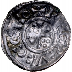 Germany, Heinrich II 1009-1024, Denar, Regensburg.