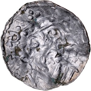 Germany, Heinrich II 1009-1024, Denar, Augsburg.