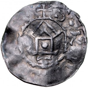 Germany, Magdeburg, Otto III 983-1002, Obol typu OAP.