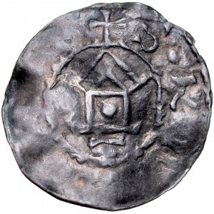 Germany, Magdeburg, Otto III 983-1002, Obol type OAP.