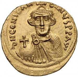 Bizancjum, Konstans II 641-668, Solid, Konstantynopol.